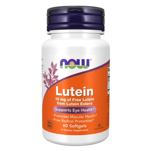 NOW - Lutein 10 mg - 60 kapsułek NOW - Lutein 10 mg - 60 kapsułek